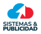 Logo de Sistemas y Publicidad (SYP)